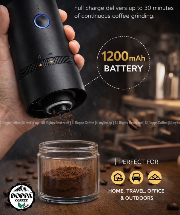 Electric%20Coffee%20Grinder%20Rechargeable%20&%20Portable%20%7C%20Adjustable%20grind%20Size%20%7C%20French%20,%20Drip%20,%20Moka%20,%20Espresso%20Size%20Coffee%20Grinder%20Electric%20By%20DOPPA%20Coffee%C2%AE%20-%20Image%203