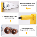 PPR Water Pipe Heat Fuse Water Pipe Constant Temperature PE Hydropower Engineering Quick-Heat Welding Machine EU Plug. 