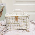 Cosmetic Bag Large Capacity Portable Handbag Cosmetics Makeup Brush Storage Huiye. 