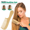 Sutuiying 1 natural bamboo and wood comb, smooth hair, anti-static Sales promotion scalp massage bamboo and wood comb, hairstyle comb. 