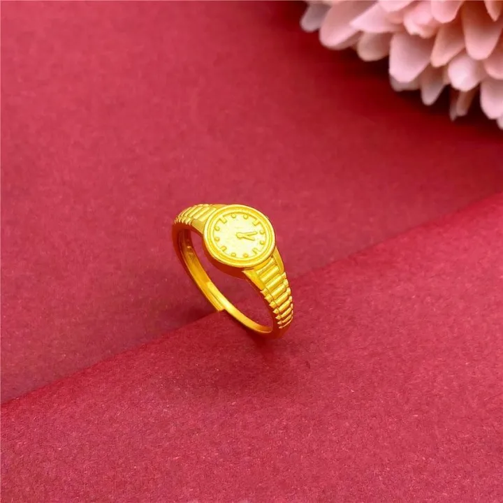 【Innovative design】[ Activity ] Gold Ring Light Luxury Minimalist 520 ...