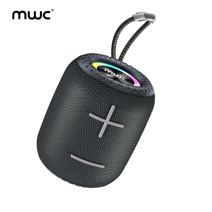 MWC WonderBoom (MS01) | Bluetooth 5.4 6W Speaker | Premium Quality | TWS Function | RGB Light | IPx4 Water Resistance | 6H PlayTime | 1 Year Warraty|