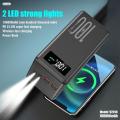 Kin Vale 100000 Mah Power Bank 100000mah Mobile Phone Charger Fast Charging Power Bank. 