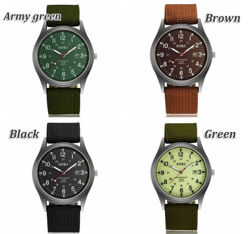 SOKI%20Men's%20Canvas%20Nylon%20Waterproof%20Luminous%20Watches%20Casual%20Fashion%20Quartz%20Sport%20Wrist%20Watch%20Fashion%20Accessory%20-%20Image%208