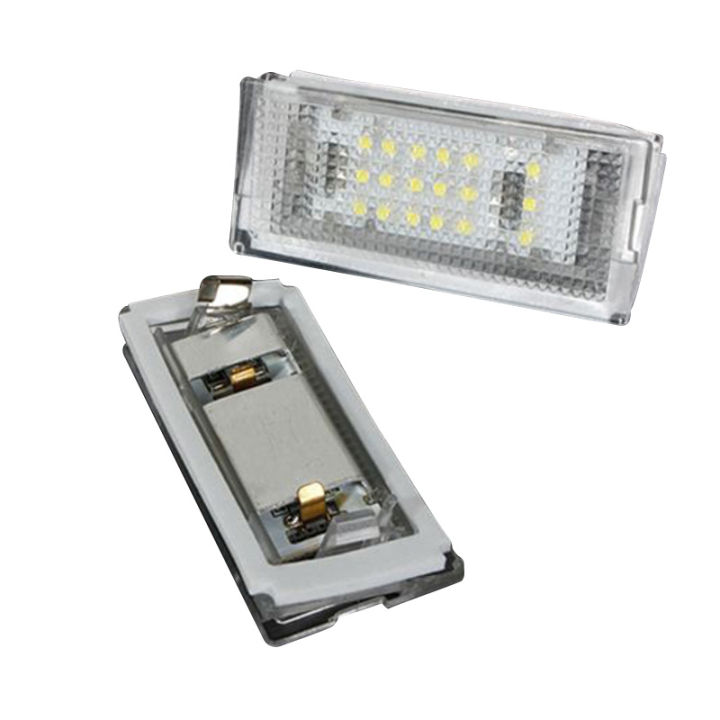 OYPFXMI%202x%2018%20LED%20Number%20License%20Plate%20Light%20Lamp%20For%20E46%204DR%20Sedan%20325i%20328i%2099-03%20-%20Image%208
