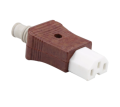 250V 16A AC Socket 3 Pin Plug Power Cord High Frequency Ceramic Plug. 