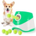 Automatic Dog Ball Thrower with 3 Balls Interactive Tennis Ball Launcher for Dogs Pet Ball Throwing Machine for Indoors/Outdoors Playing. 