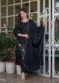 Women’s Viscose Rayon Embroidery Straight Kurta with Pant and Dupatta Set By Sapnaaz Fashion. 
