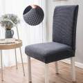 Elastic Dining Chair Cover Thick Jacquard Spandex Chair Cover for Dining Room - SET OF 6. 
