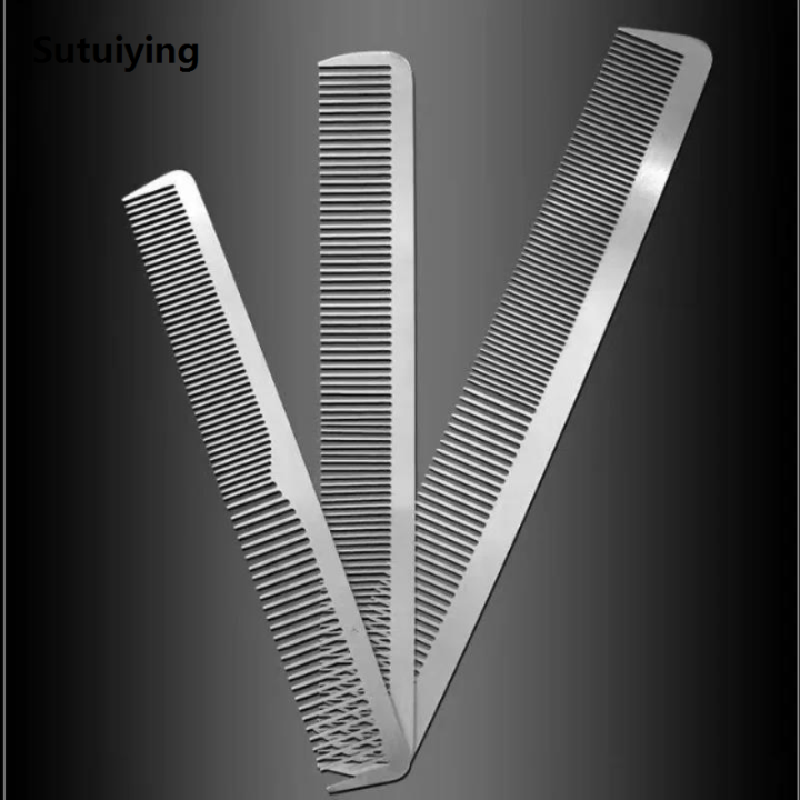 Sutuiying%201PC%20Titanium%20Steel%20Comb%20Professional%20Salon%20Hair%20Hairdressing%20Luxury%20Anti-static%20Barbers%20Comb%20Ultra%20Thin%20Hair%20Brush%20for%20Men%20-%20Image%206