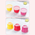 1PC Pudding Mould Plastic Bakeware Reusable DIY Jelly Pudding Cake Mold with Lid Baking Tool CVFHHH. 