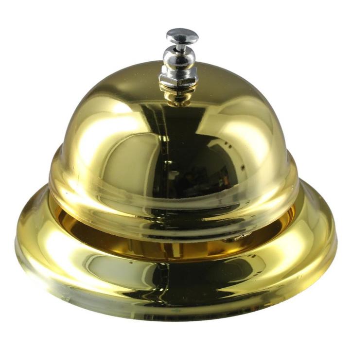 Desk Bell Ringer Desk Bell Gold Bell Ringers Service Desk Bell Desktop Call Bell | Daraz ...