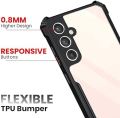 Case for Samsung Galaxy A24 4G - Bumper 360 Degree Protection | Protective Design | Transparent Back Cover. 