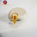 Golden 3 Leaf Design Bulaki Nose Jewellery For Women. 