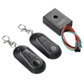 Electric Bicycle Alarm, Touch Start Electric Bike Alarm 36‑72V Anti Theft Security System for Electric Scooter Spare Parts Accessories Parts Black. 