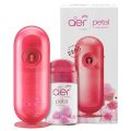 Godrej aer Matic Kit (Machine + 1 Refill) - Automatic Room Fresheners with Flexi Control Spray | Petal Crush Pink | 2200 Sprays Guaranteed | Lasts up to 60 days (225 ml). 