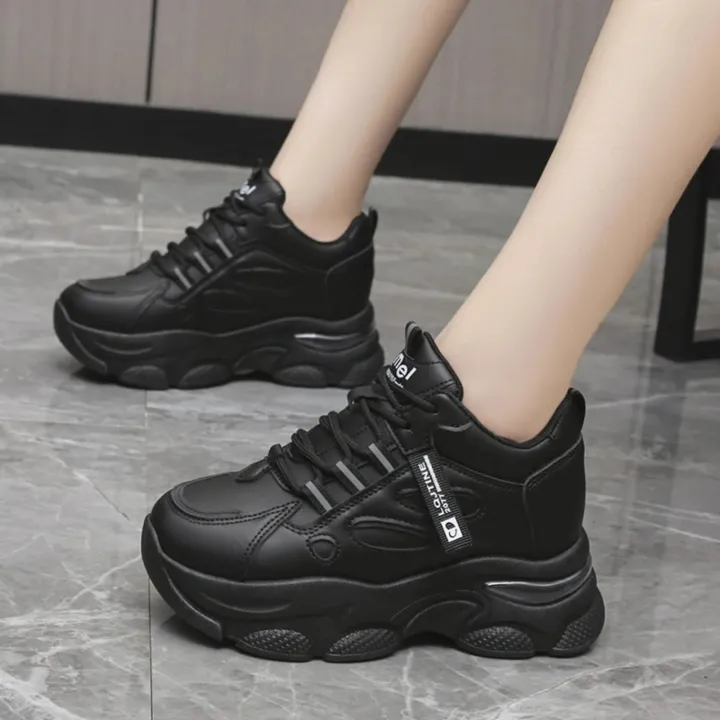 Brand%20New%20%20Wedge%20Korean%20Shoes%20Fashion%20Thick-soled%20Casual%20Ladies%20Comfortable%20Sneakers%20-%20Image%202