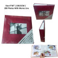 Photo Album 200 Pockets Hold 5 x 7 Photos With Memo Line General Interleaf Type Family Album. 