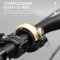 WEST BIKING Mini Ultralight Bicycle Bell Cycling Handlebar Horn Retro Bike Bell. 