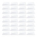 Modeow Hanging Folder Labels 120pcs Hanging File Folder with Clear Plastic Tabs Adjustable Labels Organize Documents Easily for Organization. 