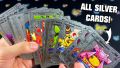 Dezva Silver Foil Card Assorted Cards 55 PCS - (V Series Cards Vmax GX Rare Silver Cards and Common/Rare Mystery Card) Best Gift for Collectors. (Silver). 