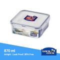 LocknLock Square Airtight Short Container 870ml. 