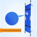 Folding Stretcher with Wheels for Emergency Rescue Hospital, Clinic, School, Home, Sports Facilities. 