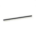 2.54mm 1×40 Pin Male Single Row Straight Short Header Strip (Pack of 3). 