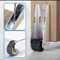 Pack of 4 Door Roller/Stainless Steel Door Roller Caster with Wheel.Adjustable Door Caster Wheel with Roller Support. 