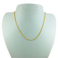 Gold Plated Panchadhatu Thin Chain For Women. 