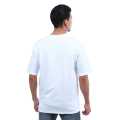 White Color Cotton Round Neck Half Sleeve Plain T-Shirt For Men. 
