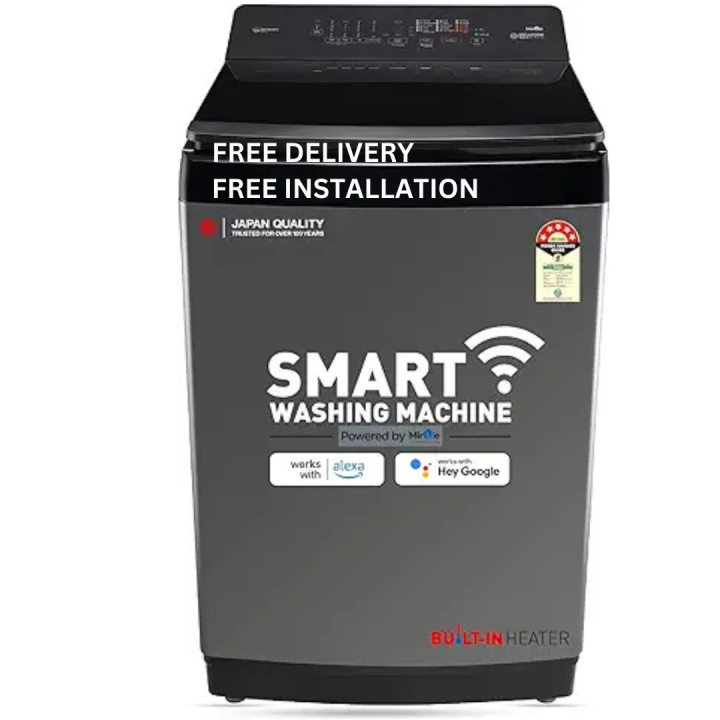 Panasonic 8 Kg Smart WiFi MirAIe Top Load Washing Machine NA-F80X11CNP - Big Digital