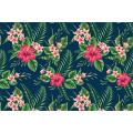 Artsy Home Rattiya Tropical Floral Pattern Wall Sticker Decal for Home Decor, 120cm x 40cm. 