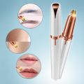Women Electric Eyebrow Trimmer Security Hair Removal Eye Brow Epilator Mini Shaper Shaver Painless Razor Facial Hair Remover - Nose & Ear Trimmer - AliExpress. 
