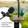 Jmary MC-R1 Lavalier Microphone Mic Clip On Kabel Jack 3.5 Vlog Zoom Recording. 
