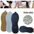 1Pair Useful Accessory Wearable Rubber Non-Slip Shoe Stickers Wear-resistant DIY Cuttable Anti Slip Pads Thick Material Leather Compatible Rubber Sole Stickers Shoe Sole Replacement. 