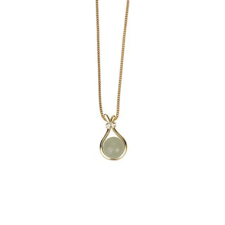 18K%20Gold%20Color%20Hetian%20Jade%20Necklace%20Metal%20Non%20Tarnish%20Fashion%20Accessories%20Jewelry%20For%C2%A0Classy%C2%A0%20-%20Image%208