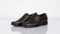 Genuine Leather Slip-On Shoe, Black Horse, 2078. 