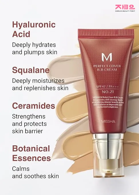 MISSHA%20%20M%20Perfect%20Cover%20BB%20Cream%20SPF42%20PA+++%20By%20koreanbeautypoint%20-%20Image%204