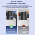 1.5L Electric Car Foam Sprayer Electric Pressurized Foam Sprayer for Car Washing with USB Rechargeable 2000mAh Cordless Pump Foam Sprayer for Car Washing Gardening Pet Grooming. 