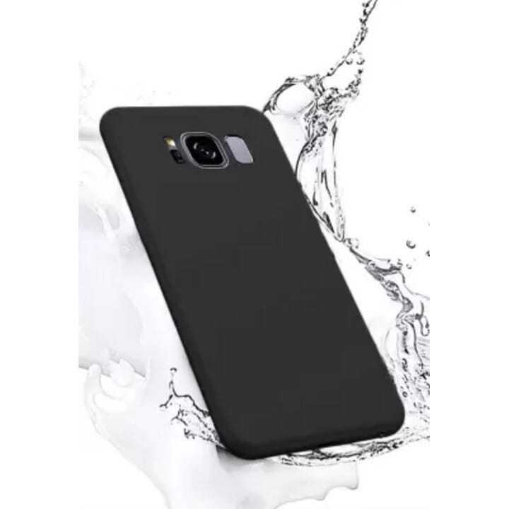 Samsung Galaxy S8 - Liquid Silicone Slim Soft Back Cover Protection Casing