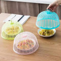 1pcs Breathable Food Mesh Cover Mosquito And Fly Resistant Bowl Cover Gadgets For Home Fruit Plastic Round Vegetable Cover. 