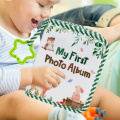 Photo Book for Children Growth Record Photo Book Bunny Growth Record. 
