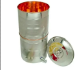 Steel Copper Water Filter Purifier Non Electric Water Filter Inside Copper Outside Steel 21 Liters. 