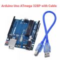 Arduino UNO R3 Development Board ATmega328P With Programming USB Cable. 