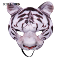 DISICHEN Luxury 2022 New Halloween Unisex 3D Tiger Pig Animal Half Face Eye Mask Festival Masquerade Party Fancy Cosplay Costume Decoration. 