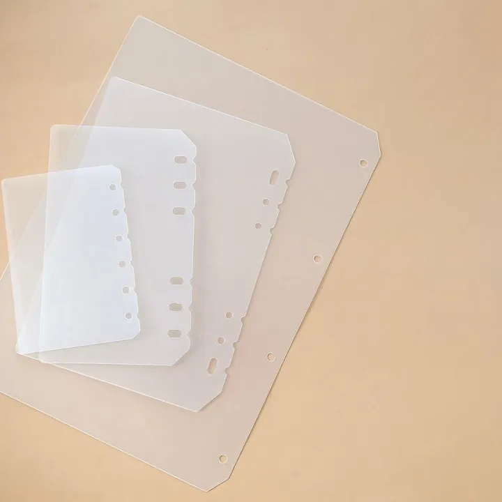 10Pcs%20Durable%20A4%20A5%20A6%20A7%20Notebook%20Divider%20Stationery%20Accessories%20Matte%20Inner%20Paper%20Separator%20Transparent%20PP%20Binder%20Organizer%20Baffle%20For%20Binder%20Planner%20-%20Image%205