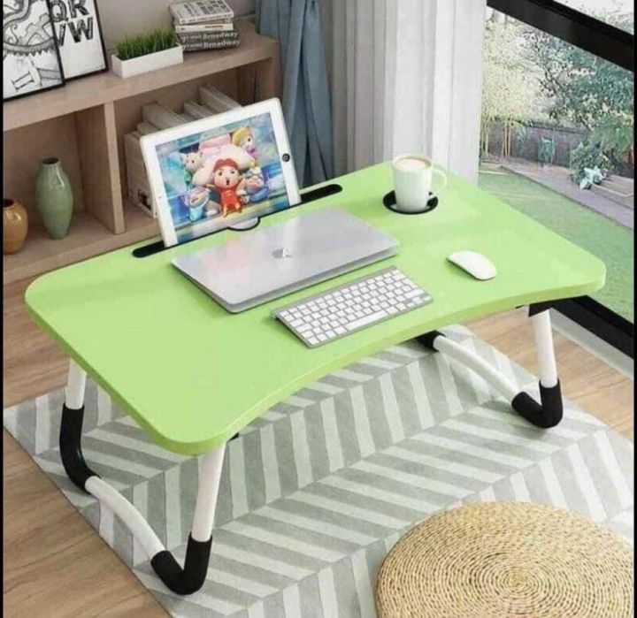 Portable Multi-Purpose Laptop, Study Table with Cup Holder | Daraz.com.np