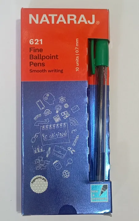 Green%20Ball%20Pen%20Nataraj%20621%20-%20Image%202