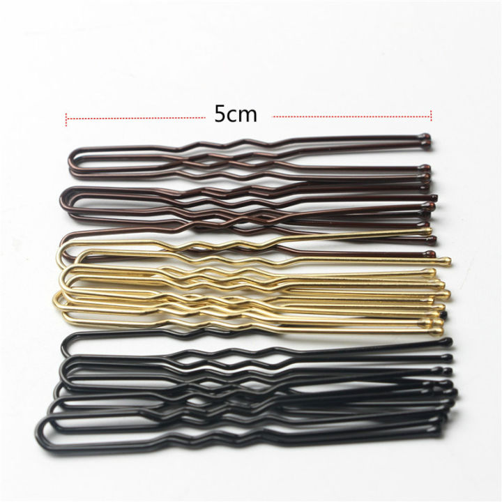 100%20Pcs/Bag%206cm%20U%20Shaped%20Pins%20Bridal%20Hairstyle%20Tools%20Waved%20Hair%20Alloy%20Bobby%20Pins%20Barrettes%20Hair%20Pins%20-%20Image%203